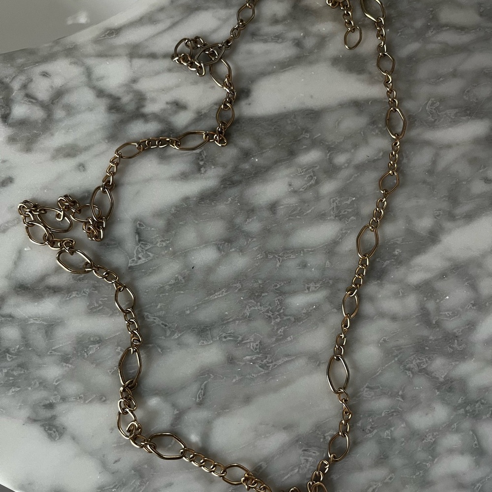 Gold Chain Necklace from Loft
